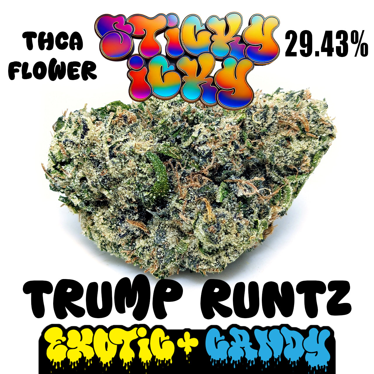 Sticky Icky - THCA Flower 3.5g - All Tiers Sticky Icky - THCA Flower 3.5g - All Tiers